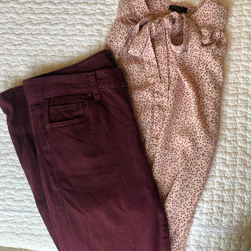 Plum “modern” pant